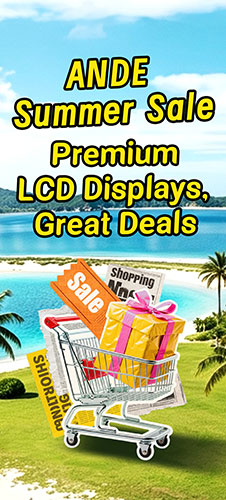 ANDE Summer Sale: Premium LCD Displays, Great Deals