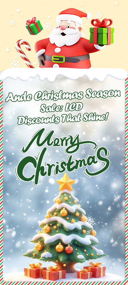 Ande Christmas Season Sale: LCD Discounts That Shine!
