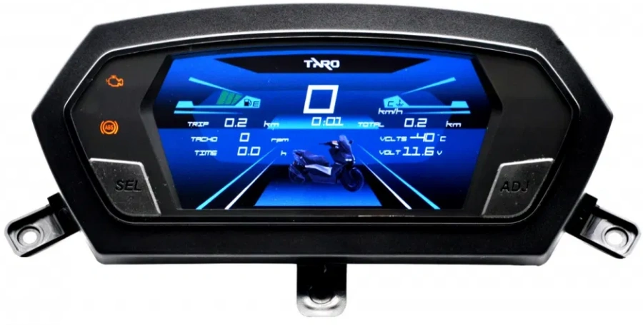 Why Industrial LCDs Are Preferred for Motorcycle Instrument Panels