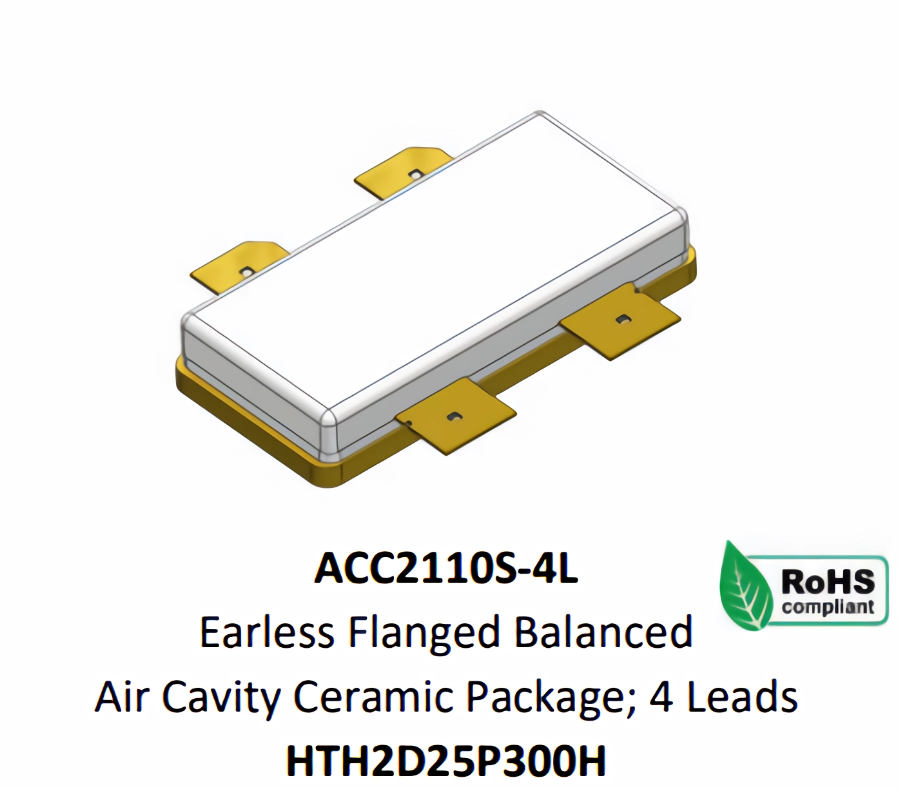 HTH2D25P300H: Empowering Innovation in RF Energy Applications