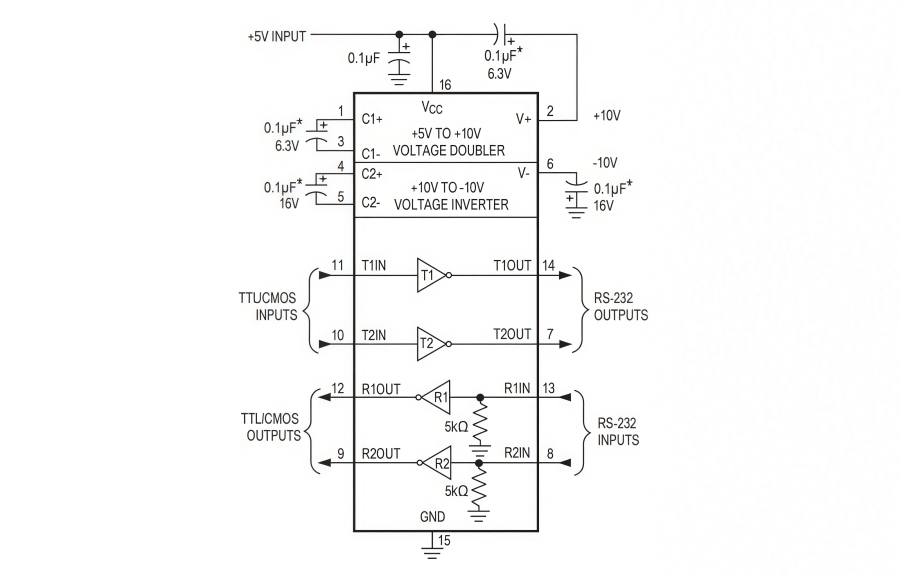 MAX202EESE Transceiver: Features, Pinout & Applications MAX202EESE Transceiver: Features, Pinout & Applications