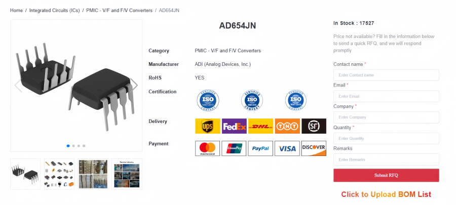 ANDE Electronics: Your Trusted Partner in Electronic Component Sourcing