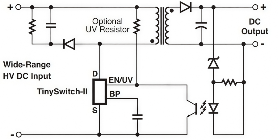 TinySwitch-II (TNY267PN) Circuit