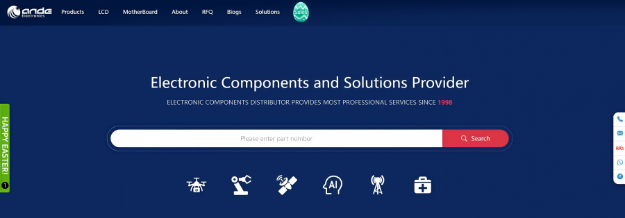 Civil Drone Chip Replacement Solutions | Ande Electronics