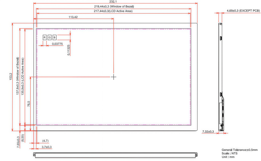 KOE TX26D202VM0BAA 10.1 KOE TX26D202VM0BAA 10.1