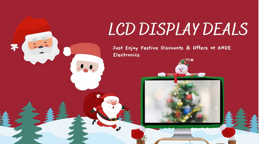 Ande Christmas LCD Display Deals: Festive Discounts & Offers