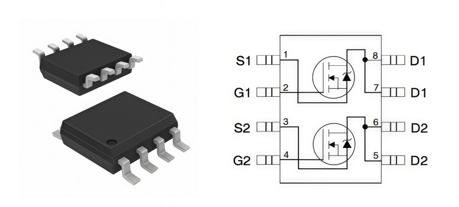 IRF7103TRPBF MOSFET: Pinout and Circuit Applications